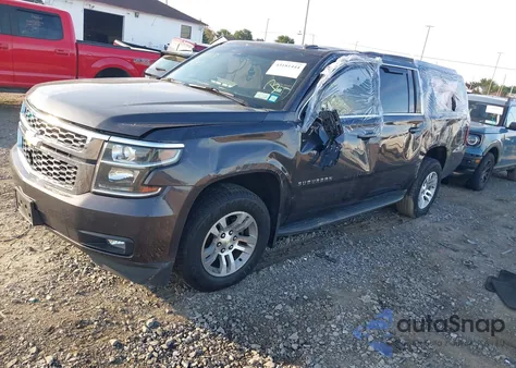 2016 Chevrolet Suburban Lt из США, поврежденный, VIN 1GNSKHKC6GR159918